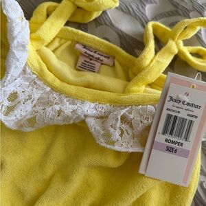 Juicy Couture Yellow Romper - Kids